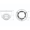 KAMERA IP TC-C35XS 3LRB-28 Color Maker / LK Series - 5 Mpx 2.8 mm TIANDY
